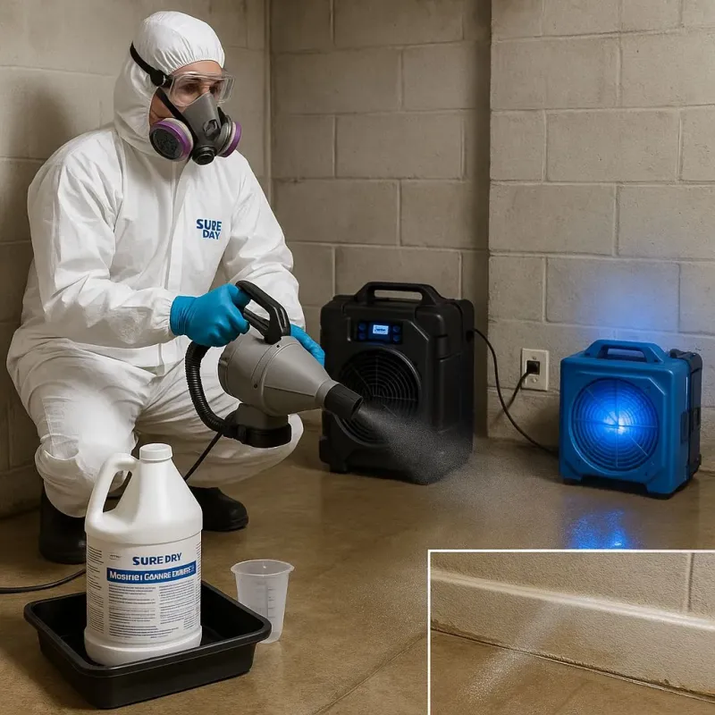 Sanitization and Odor Removal process in Munster, IN